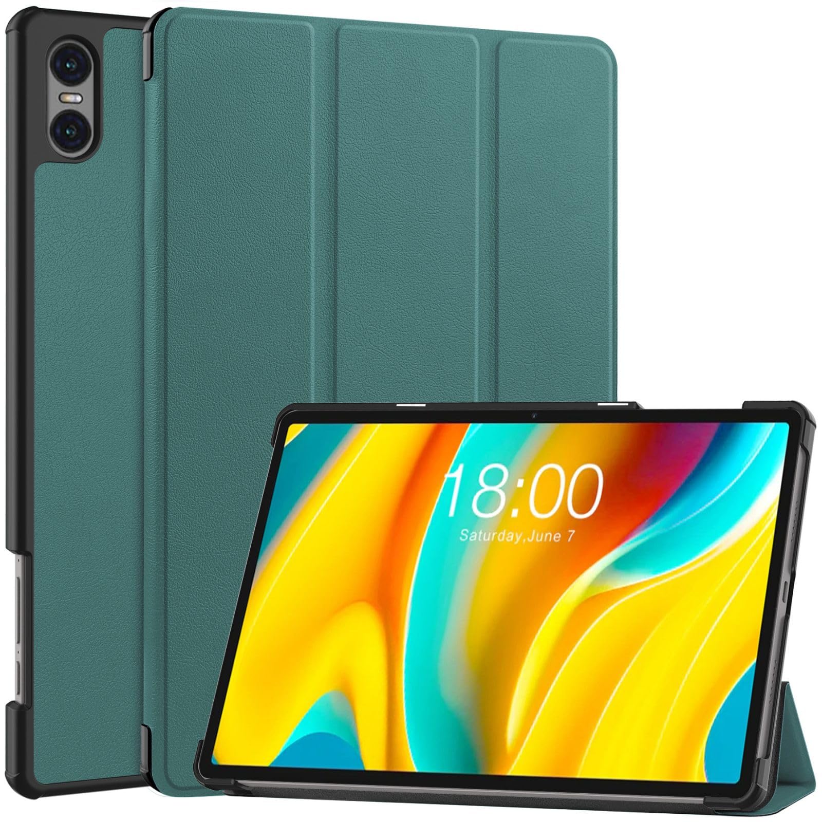 GIOPUEY ovitek za Teclast T50 Pro zelena