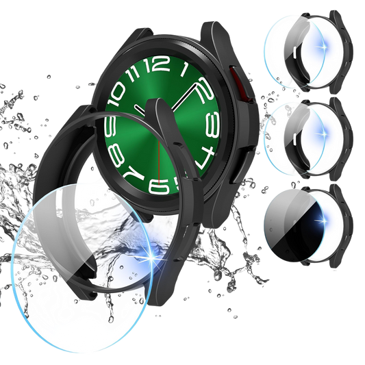 3+3 komplet za Samsung Galaxy Watch 6 Classic 47mm (zaščita za ohišje + zaščita zaslona) – Diruite
