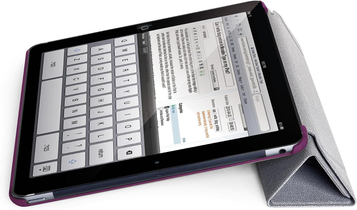 Meliconi Origami ovitek za iPad Air 1. generacija – vinsko rdeč