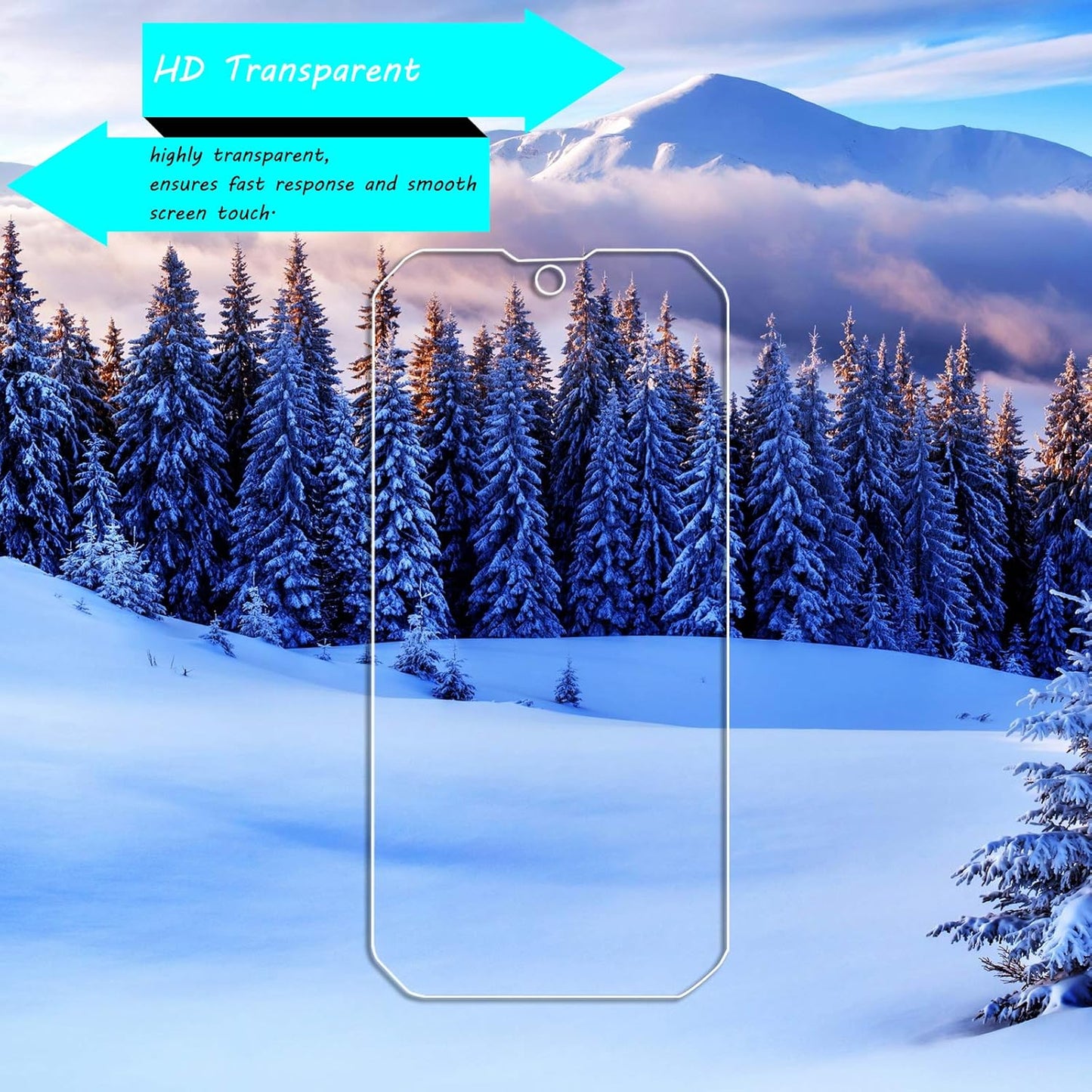 LUSEE 9H Tempered Glass for Blackview BV9900 / BV9900 Pro / BV9900E