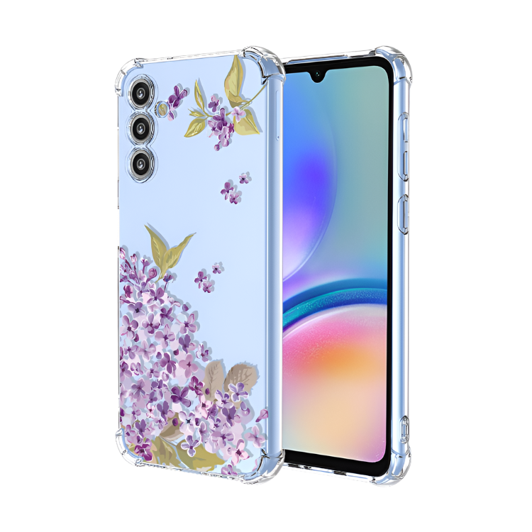 Ovitek za telefon "purpleflower" Samsung Galaxy A15 – Infostyle – Prozorna