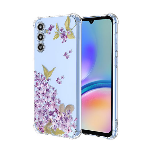 Ovitek za telefon "purpleflower" Samsung Galaxy A15 – Infostyle – Prozorna