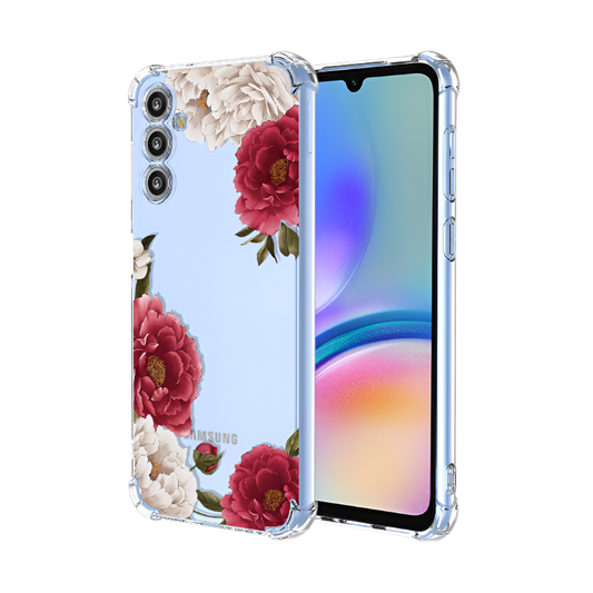 Ovitek za telefon "red flower" Samsung Galaxy A15 – Infostyle – Prozorna