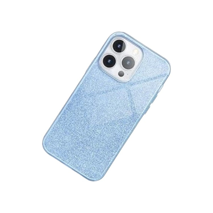 Ovitek "MATEPROX Glitter" za iPhone 13 Pro Max, modra