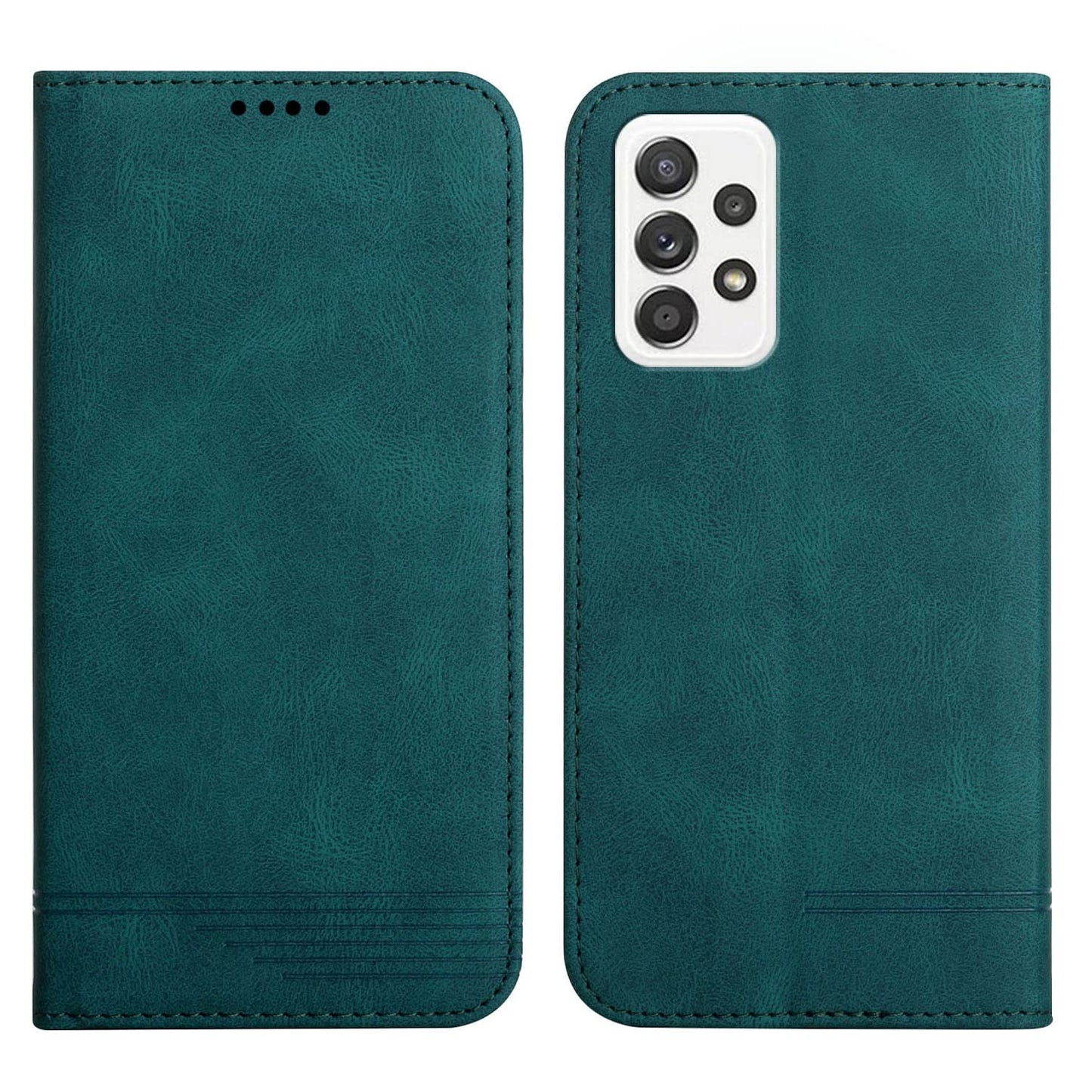 Preklopna torbica s kulijem za Samsung Galaxy A32 4G zelena