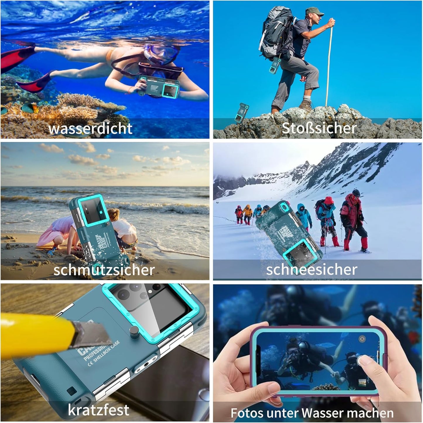 Univerzalni podvodni ovitek za telefon – Infostyle
