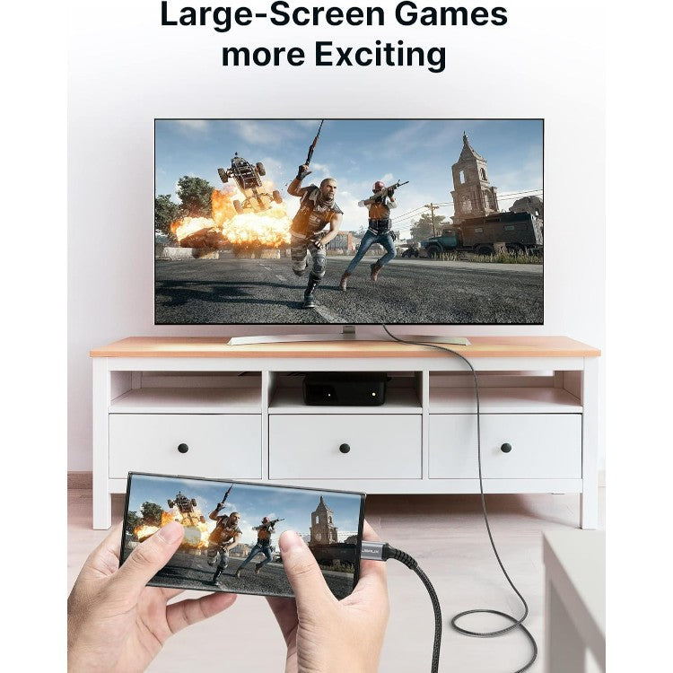 Kabel USB C v HDMI, 1 m 4K UHD – JSAUX