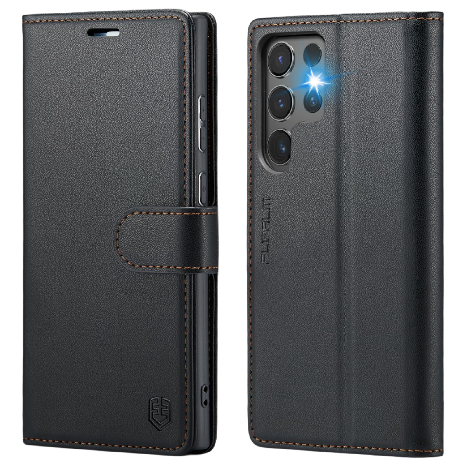 Preklopna torbica "Tuzon" Samsung Galaxy S24 Ultra – Infostyle – Črna