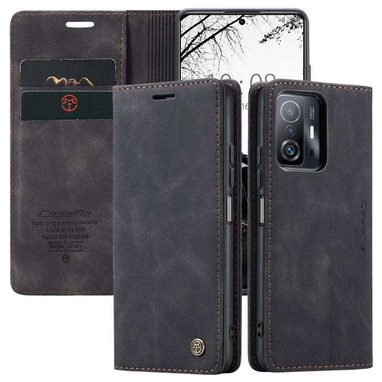 Preklopna torbica "BigCousin" Xiaomi Mi 11T/11T Pro – Infostyle – Črna