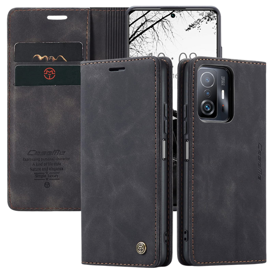 Preklopna torbica "BigCousin" Xiaomi Mi 11T/11T Pro – Infostyle – Črna