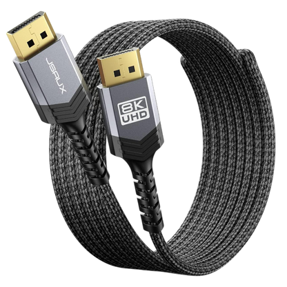 DisplayPort kabel 8K 60Hz, 3m – JSAUX