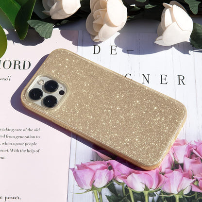 Ovitek za telefon ''Glitter'' iPhone 13 Pro Max, zlata – MATEPROX