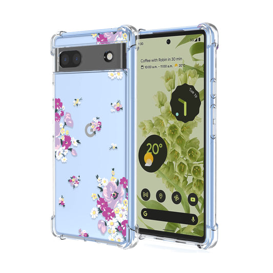 Silikonski ovitek Bouquet za Google Pixel 6a