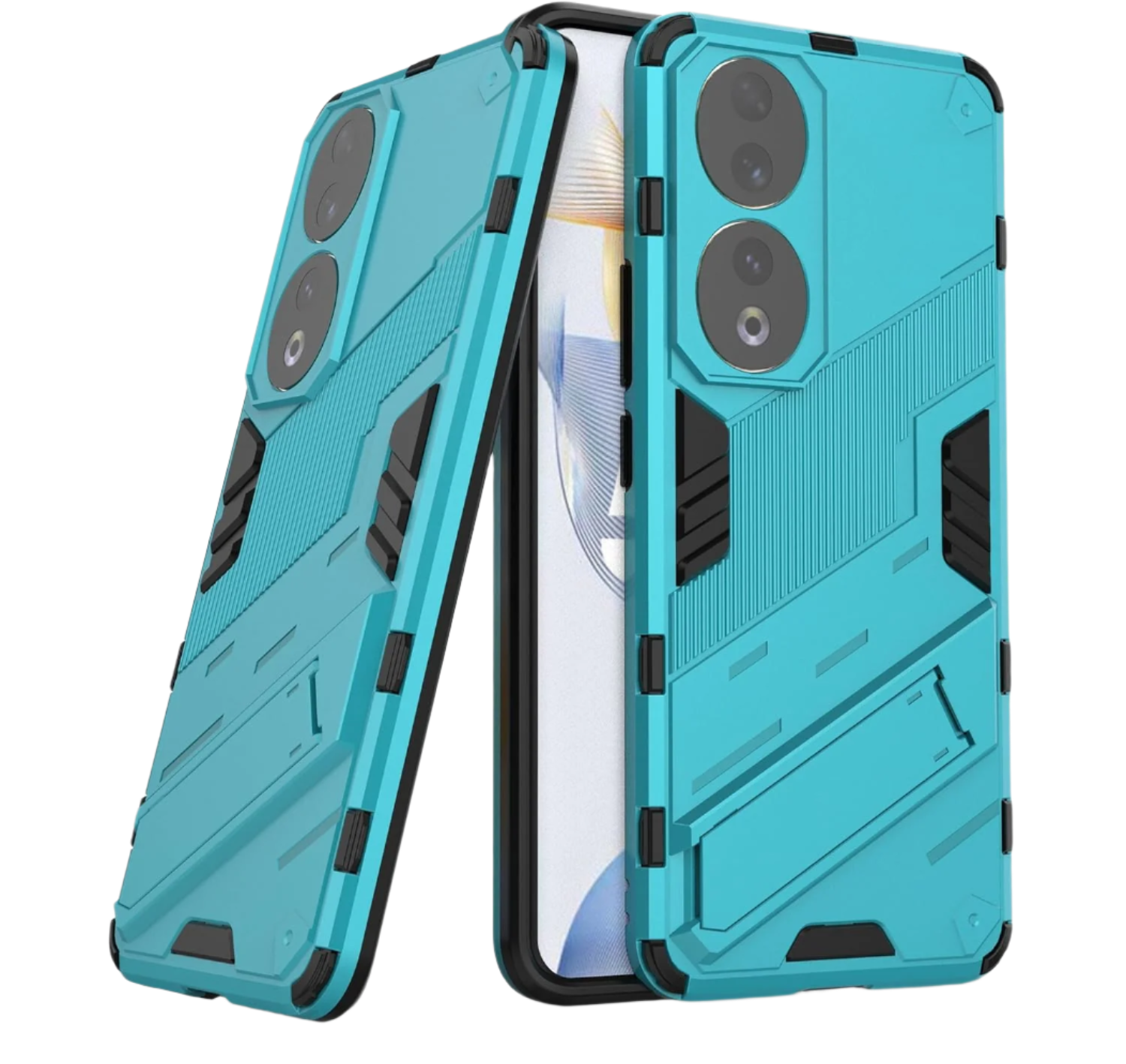 Ovitek za telefon Honor 90 s stojalom – Infostyle – Modra