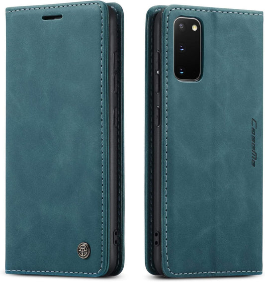 "BigCousin" Flip Case for Samsung Galaxy S20 - Green-Blue