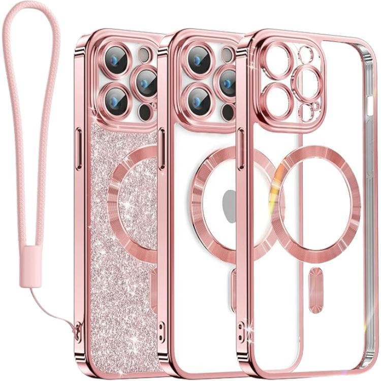 Ovitek "Candy Mag" za iPhone 15 Pro, roza – Infostyle
