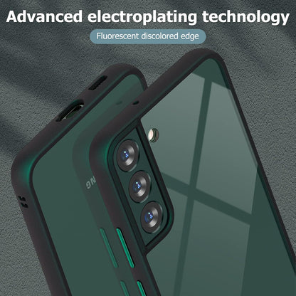Ovitek za telefon Samsung Galaxy S22, črno zelena – MATEPROX