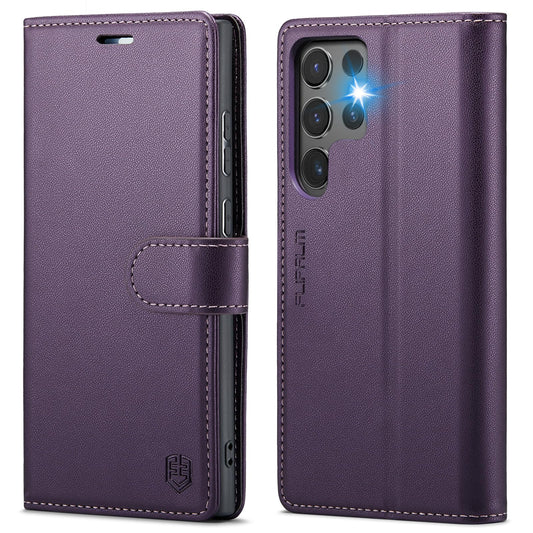 Preklopna torbica "Tuzon" za Samsung Galaxy S24 Ultra – Infostyle – Vijolična