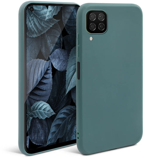 Silikonski ovitek Moozy za Huawei P40 Lite sivo modra