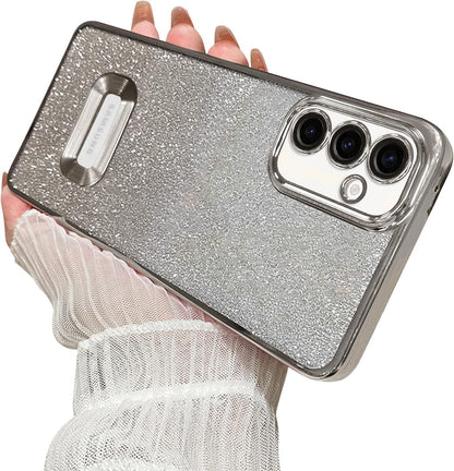 "Glitter" phone case for Samsung Galaxy A54 5G-silver