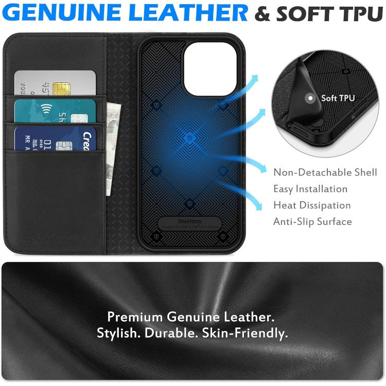 Preklopna torbica za telefon ''Shieldon'' iPhone 16 Pro Max