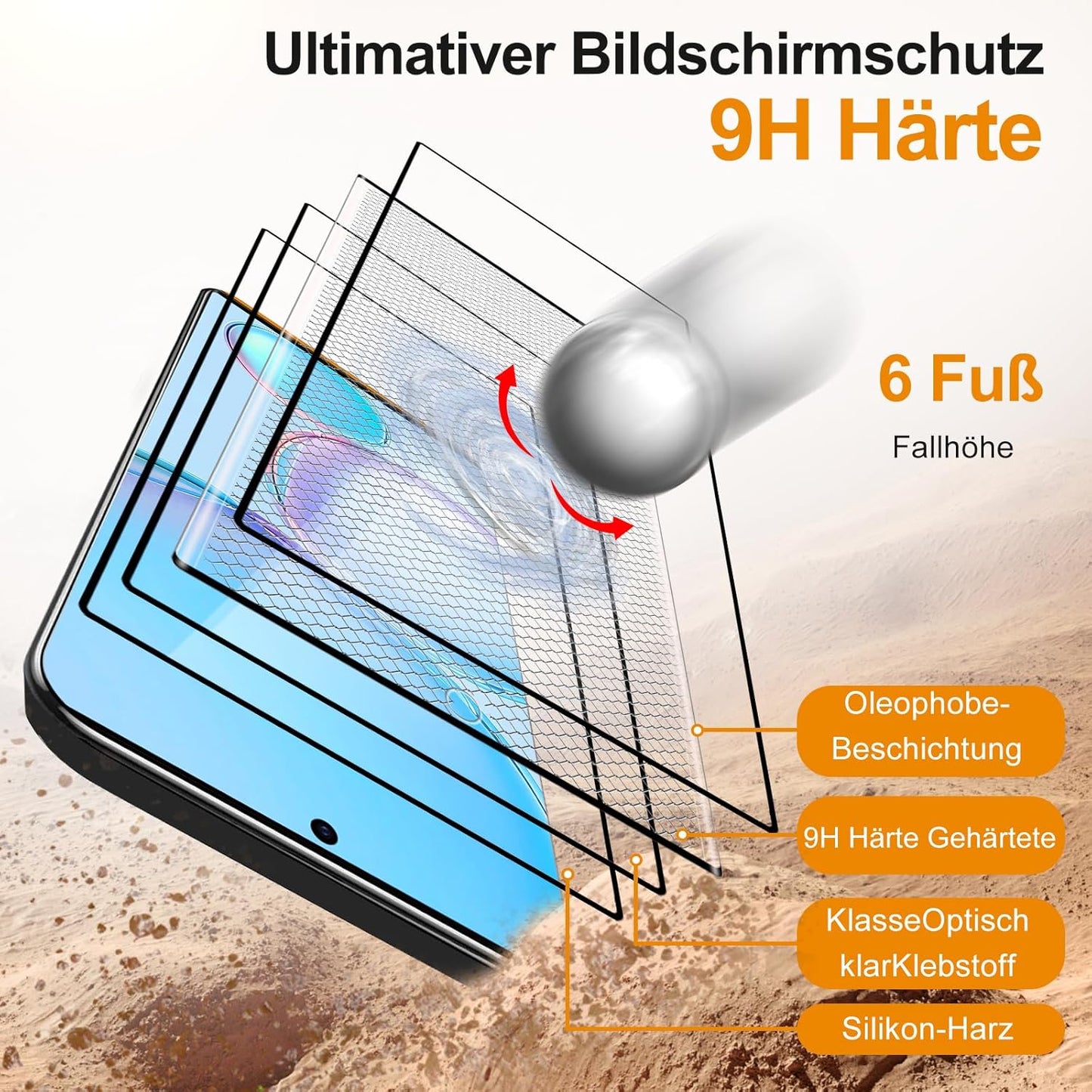 Zaščitno steklo za telefon "Carantee" Samsung Galaxy S24 Ultra, 2kosa