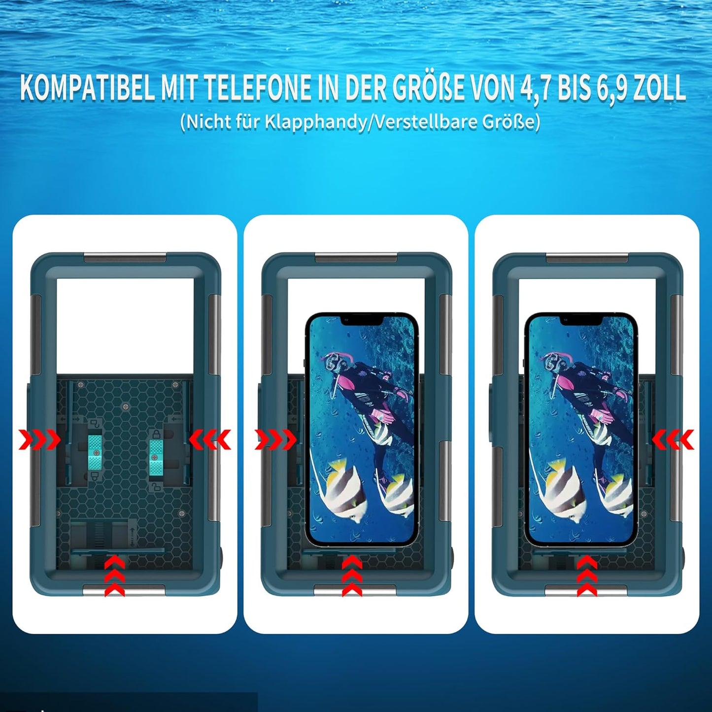 Univerzalni podvodni ovitek za telefon – Infostyle