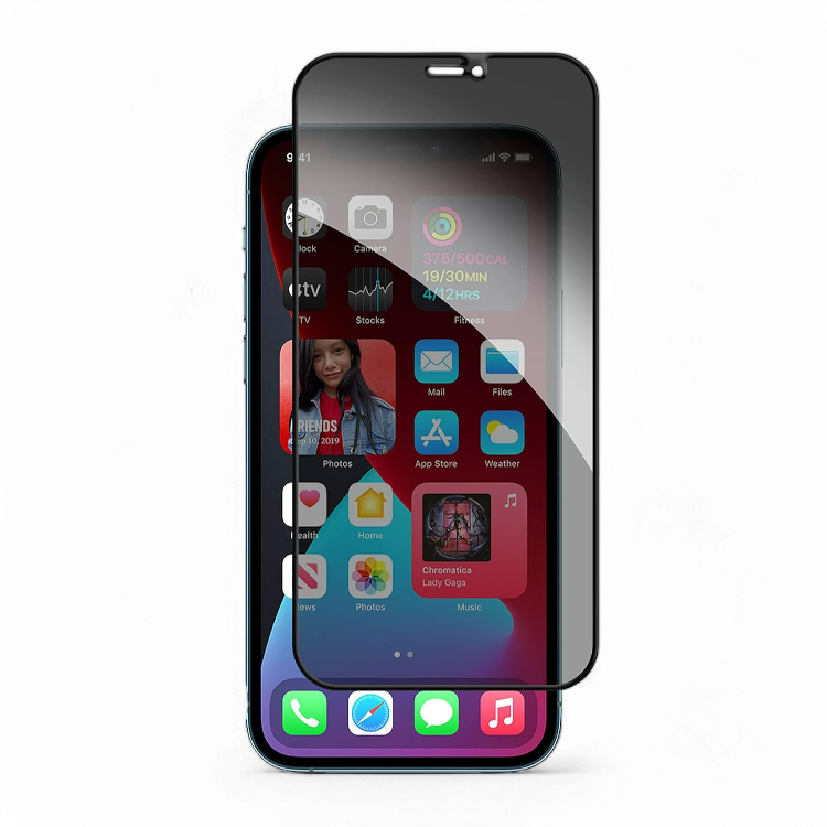 Zaščitna folija ''Privacy" za iPhone 12/ 12 Pro – Infostyle