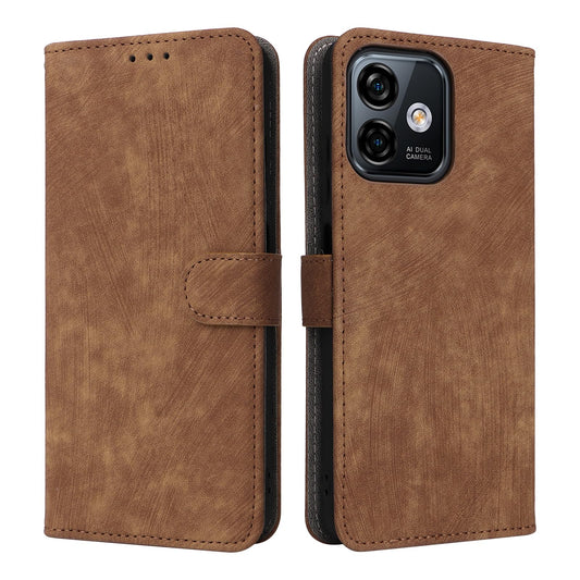 Preklopna torbica za Ulefone Note 16 Pro rjava