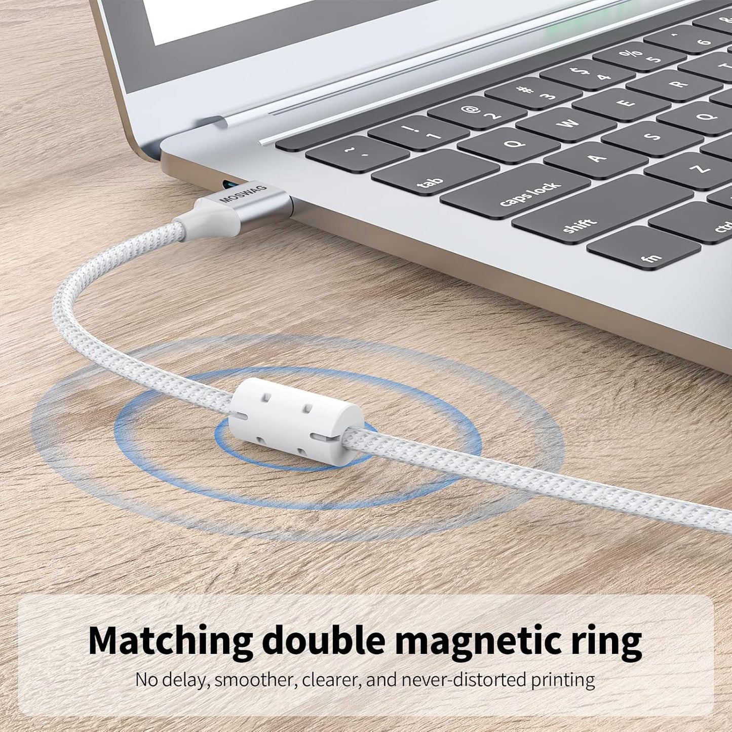 Tiskalniški kabel USB, 5m – Moswag