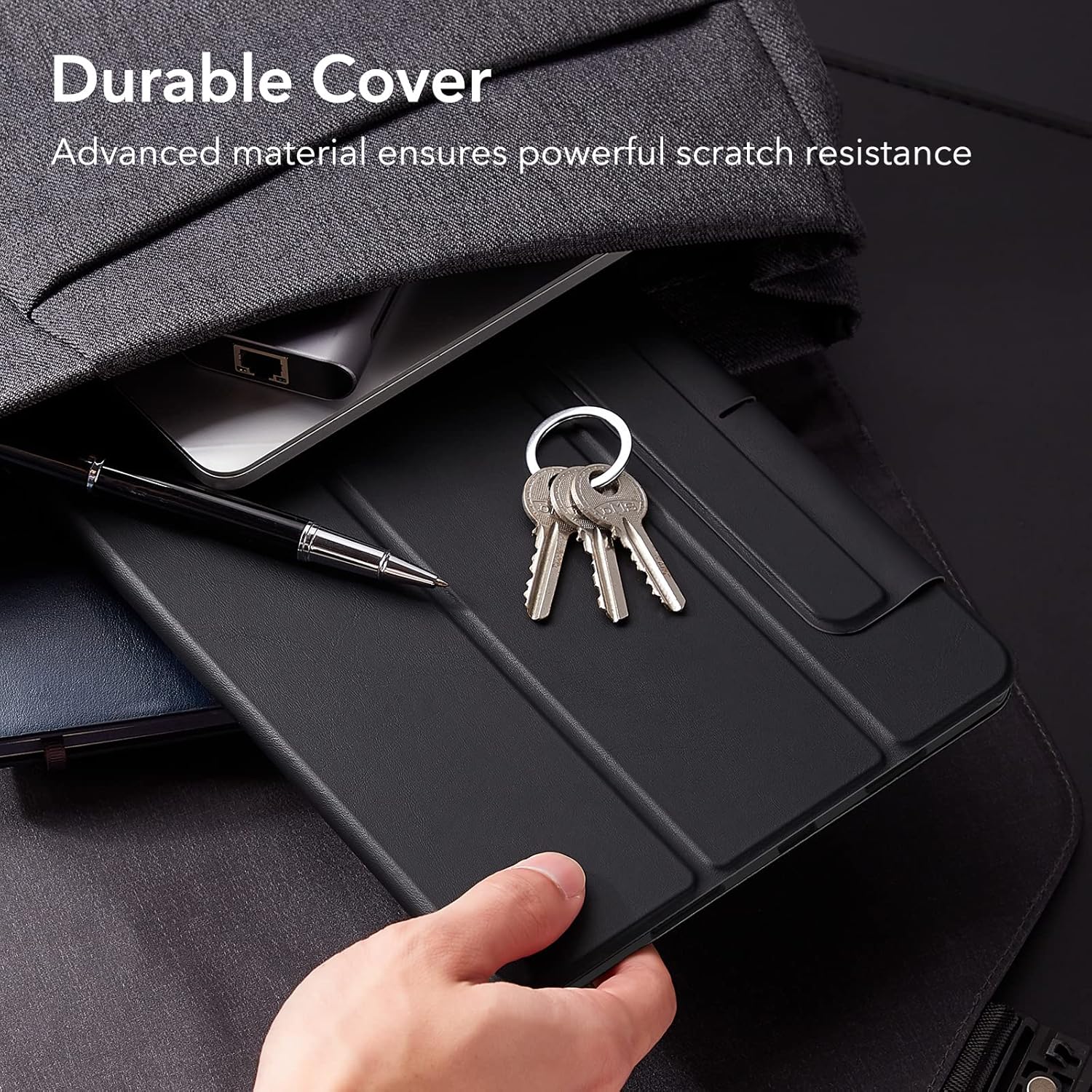 Preklopna torbica "ESR Hybrid 360" za iPad Pro 11'' 2024 (5. generacija) z držalom za svinčnik