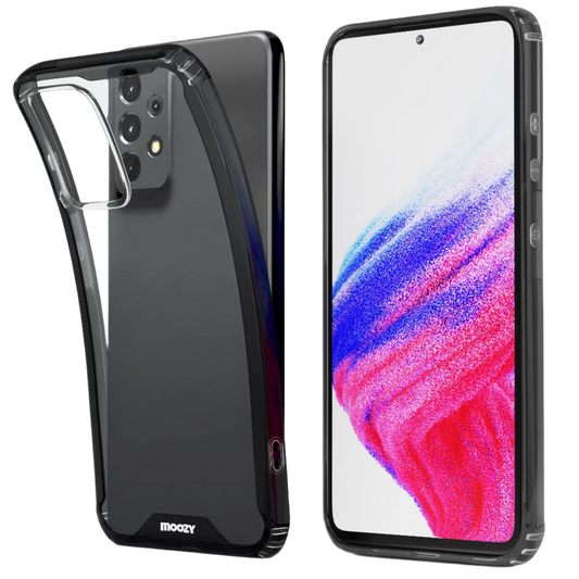 Ovitek za telefon "Moozy Xframe" Samsung Galaxy A53 5G – Infostyle – Prozorna
