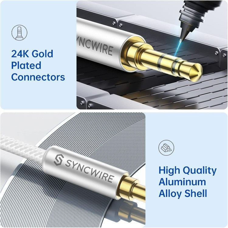 3.5 mm Jack v 3.5 mm Jack kabel, 1 m – Infostyle
