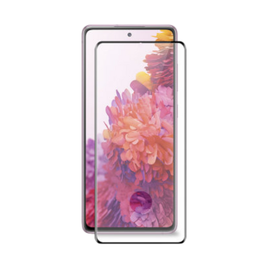 Zaščitno steklo s črno obrobo za Samsung Galaxy S20 – Infostyle