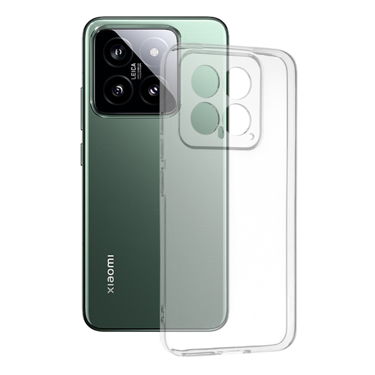 Ovitek za telefon Xiaomi 14, prozoren – Techsuit