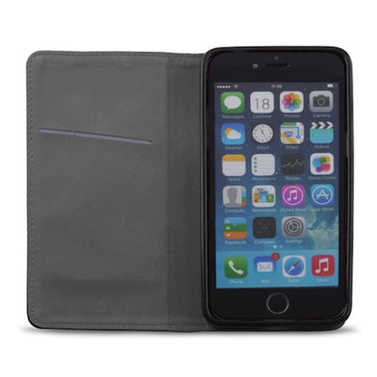 Flip cover for Honor 600 Lite, Magnetic – black
