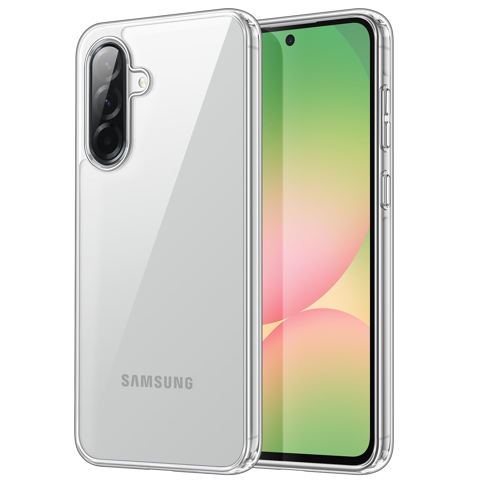 Ovitek JETech za Samsung Galaxy A56 5G, prozorna: JETech ovitek Samsung Galaxy A56 5G prozorna zaščita pred udarci