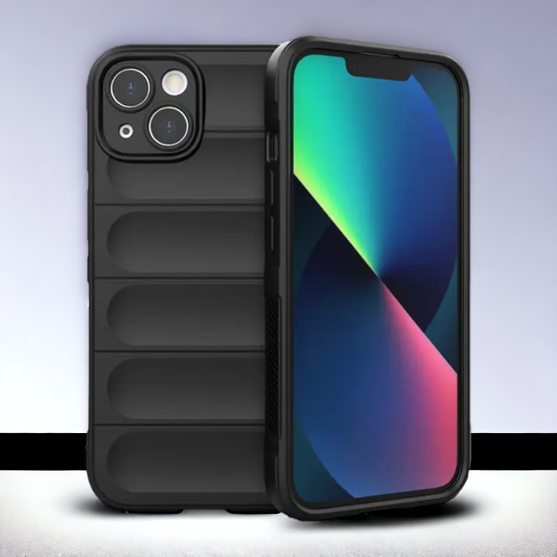 Silikonski ovitek "Valovi" za iPhone 7 / 8 – Infostyle – Bela / TPU silikon