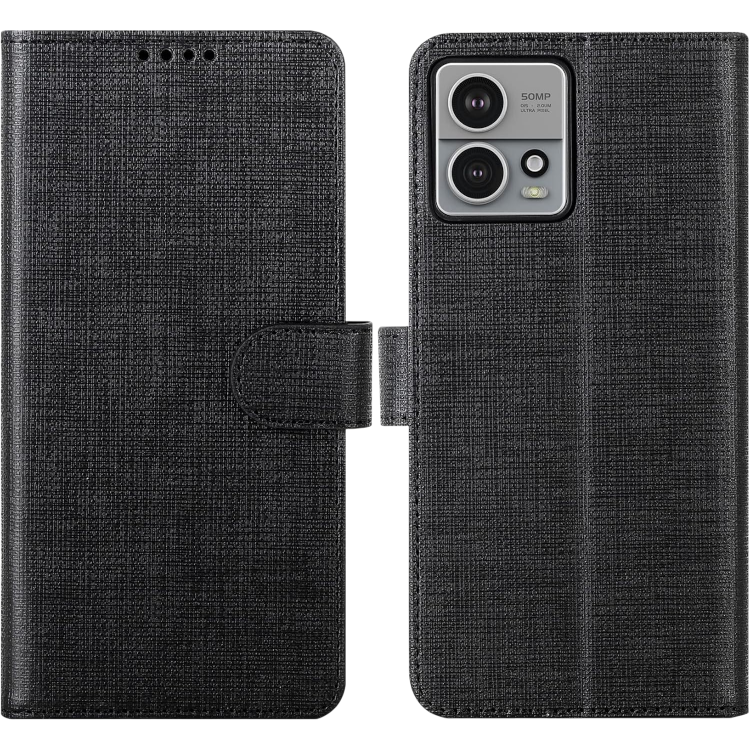 Preklopna torbica "foluu" za Motorola Edge 30 Ultra, črna – Infostyle – Črna