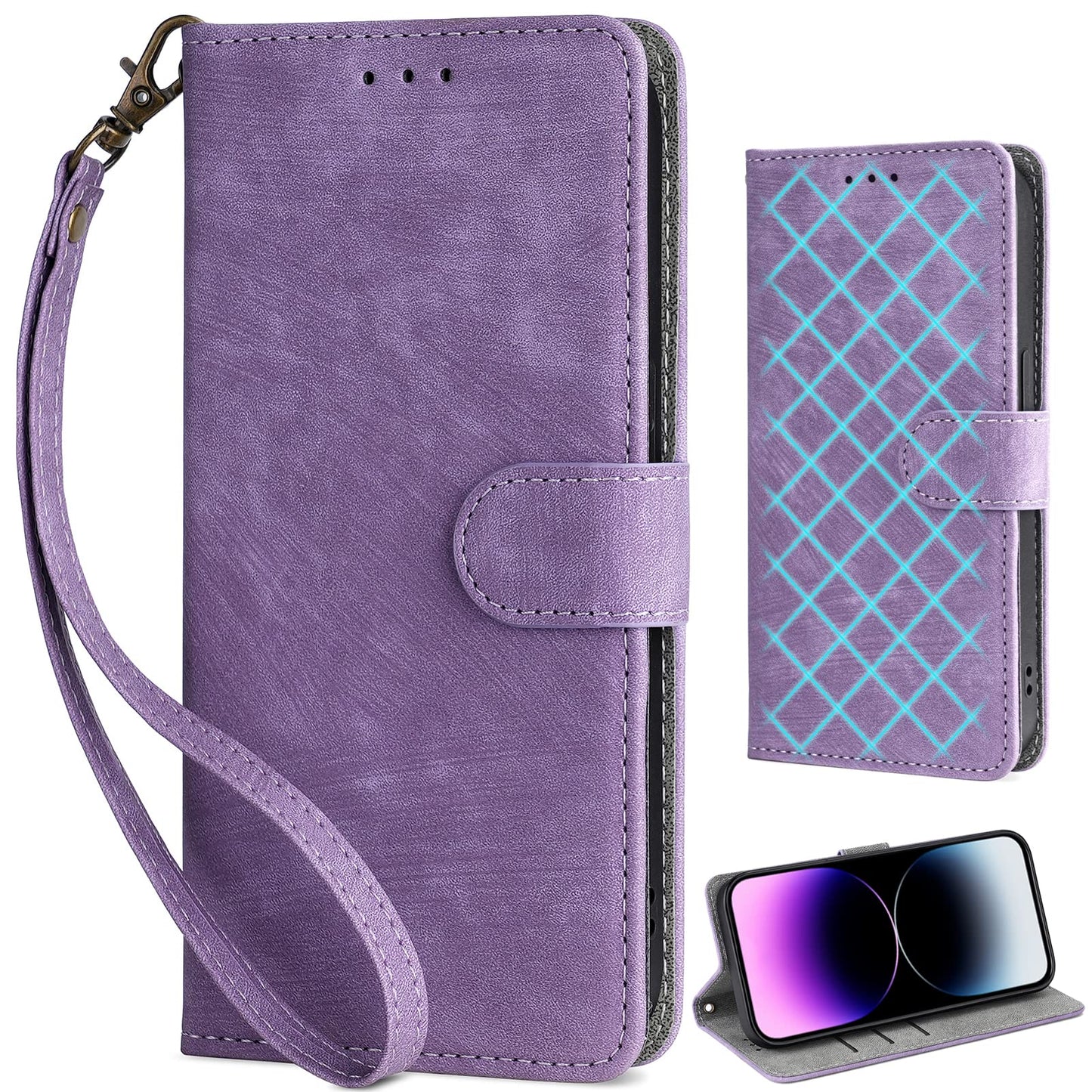 Preklopna torbica za Oppo Reno 8 Pro Plus 5G vijolièna