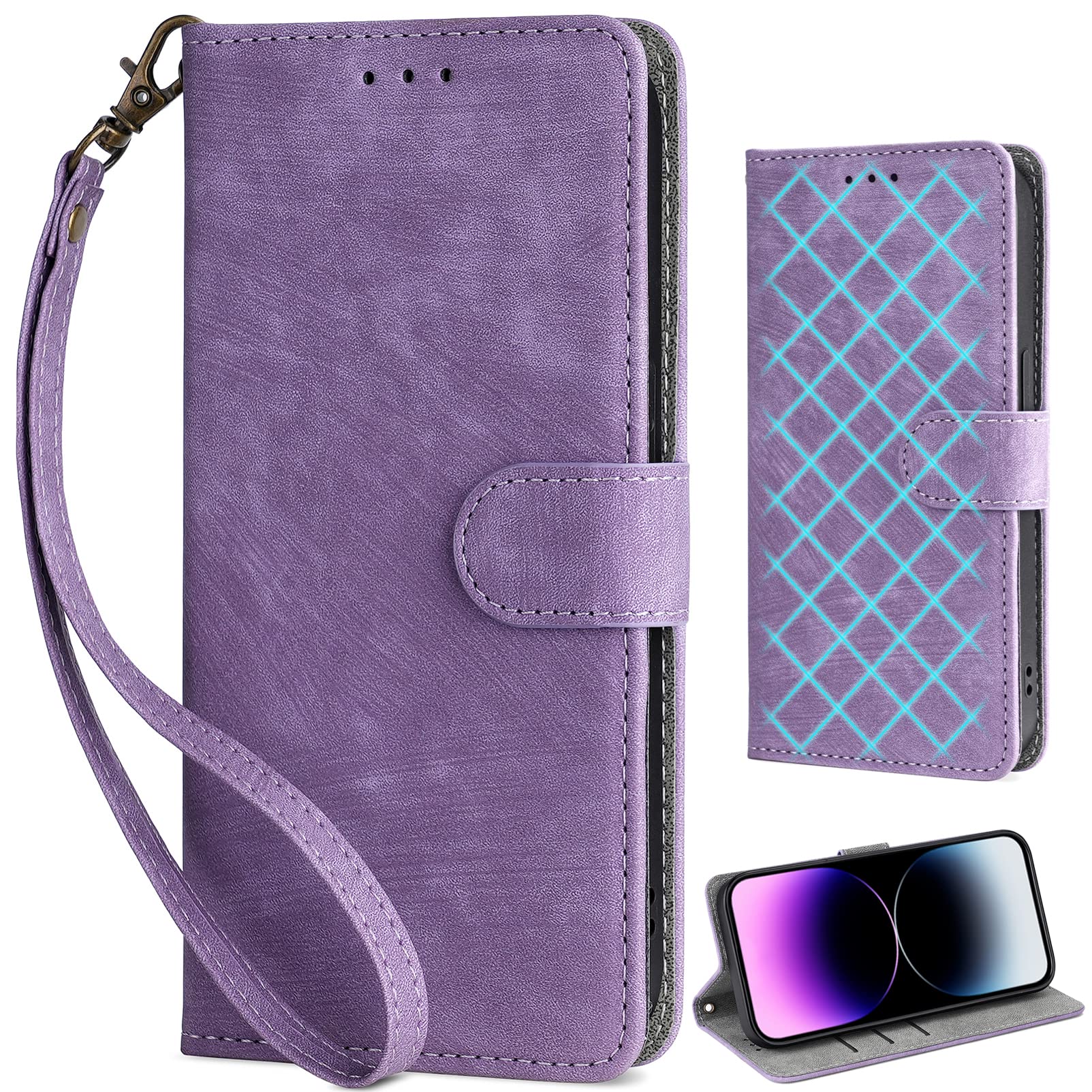 Preklopna torbica za Oppo Reno 8 Pro Plus 5G vijolièna