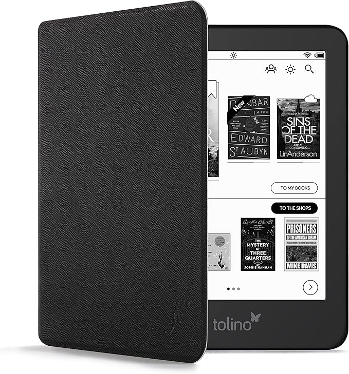 Forefront Cases ovitek za Tolino Shine 4 (2022) 6" – črna