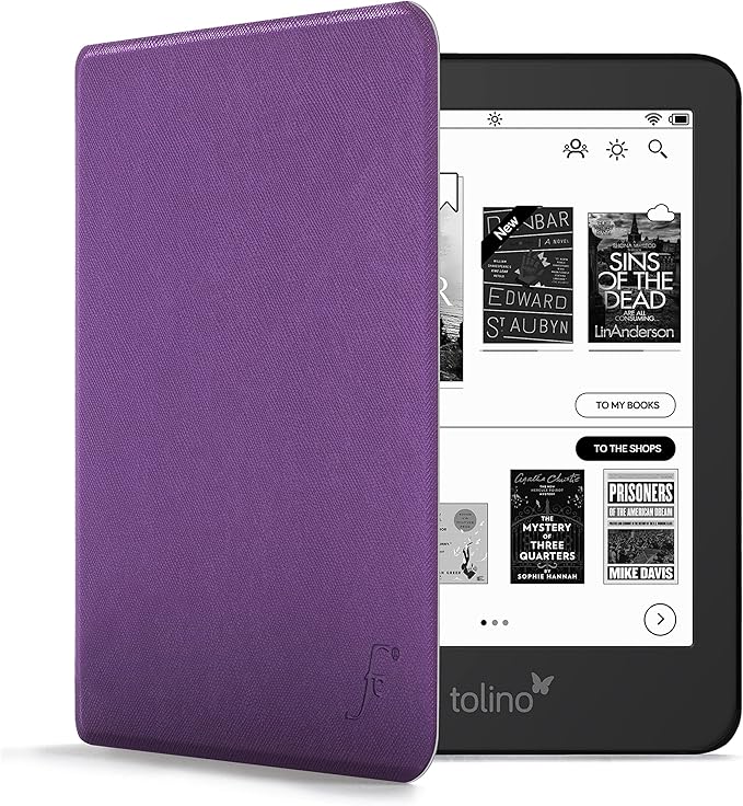 Forefront Cases cover for Tolino Shine 4 (2022) 6" – purple
