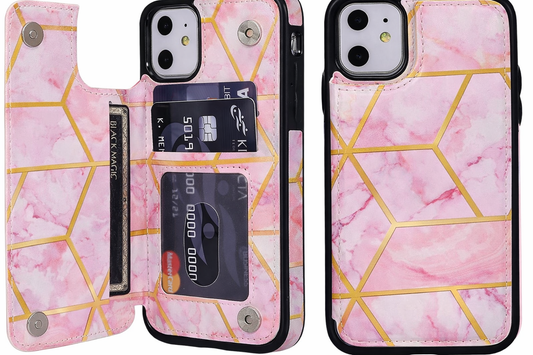 UEEBAI ovitek za iPhone 11 Pro – Marble Geometric