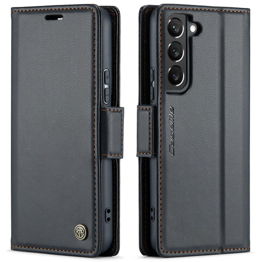 CASEME preklopna torbica za Samsung Galaxy S22, črna