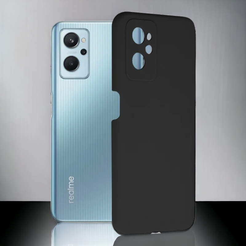 Silikonski ovitek "Soft Edge" za Realme 9i – Techsuit – Črna / TPU silikon