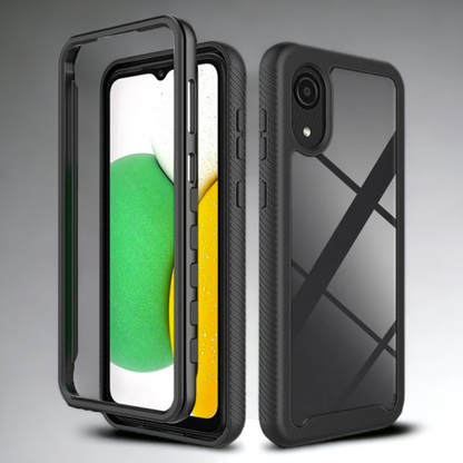 Ovitek "Defense 360 Pro" za Samsung Galaxy A03 core – Techsuit – Črna