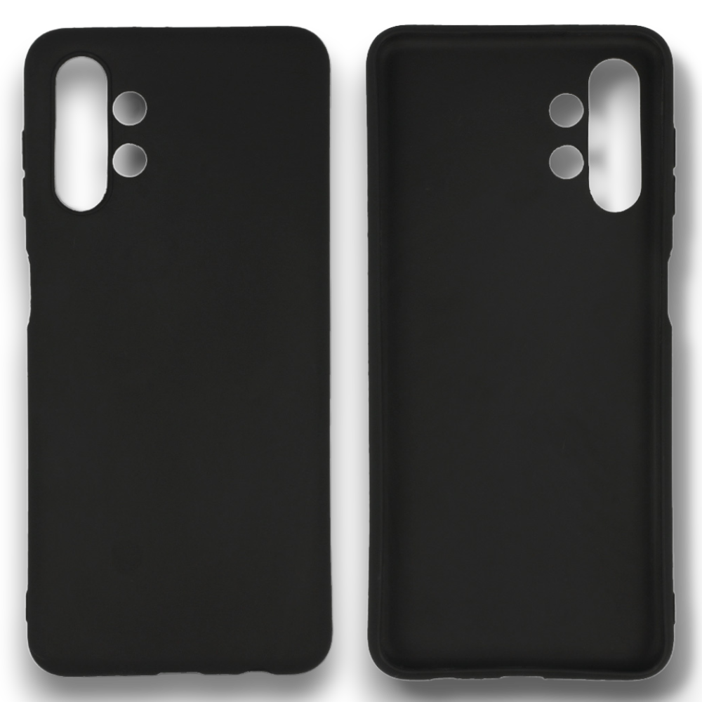 Silikonski ovitek "matt" za Samsung Galaxy A13 4G - Črna – Infostyle