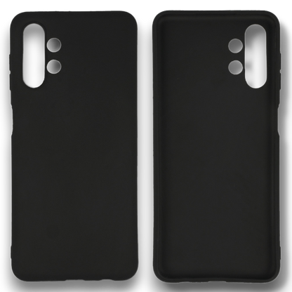 Silikonski ovitek "matt" za Samsung Galaxy A13 4G - Črna – Infostyle