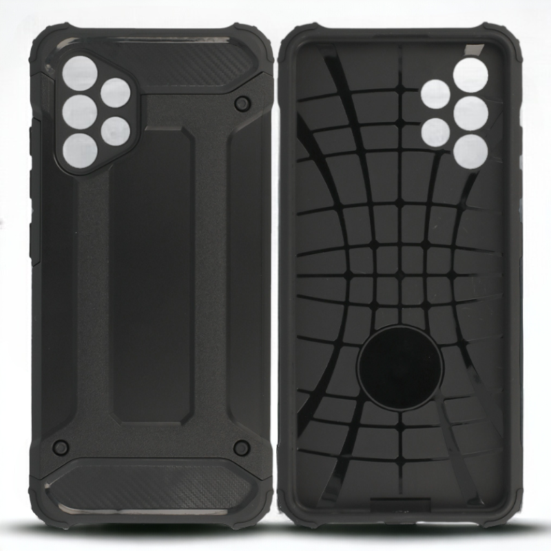 Silikonski ovitek "armor carbon" za Samsung Galaxy A32 4G - Črna – Infostyle